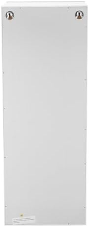 Wall-Mounted Swivel Ironing Board with Storage and Mirror