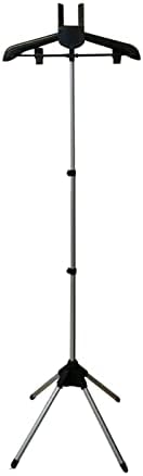Aluminium alloy foldable garment steamer rack with adjustable height for home use