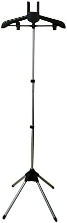 Aluminium alloy foldable garment steamer rack with adjustable height for home use