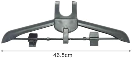 Compact Garment Steamer Hanger for Efficient Ironing Black 465cm