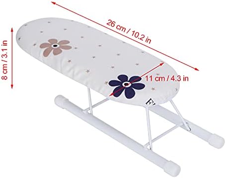 Sturdy Steel Travel Ironing Board Sleeve Washable Cloth Cover Folding Design