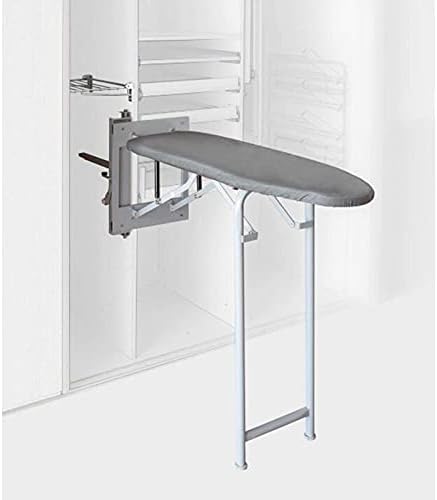 Folding Ironing Board with Cover and 90 Swivel for Kitchen Use