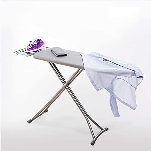 ZHDBDAdjustable Ironing BoardFoldable High-Adjustable Ironing Rack w Durable Cotton Cloth 62-79cm