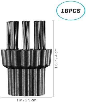 Happyyami 10PCS Steam Mop Brush Heads Brass M8 Replacement Set
