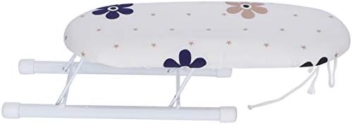 Sturdy Steel Travel Ironing Board Sleeve Washable Cloth Cover Folding Design