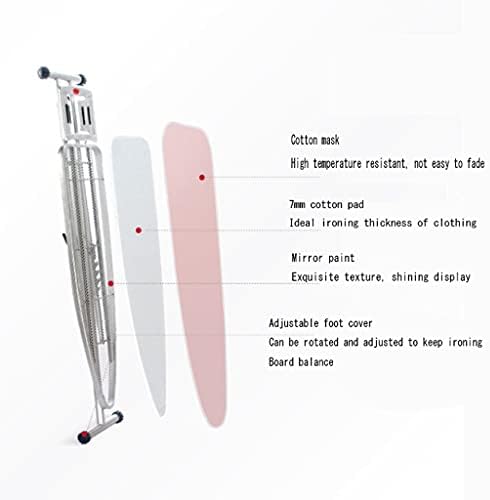 Sturdy Lightweight Adjustable Ironing Board for Home Travel Use