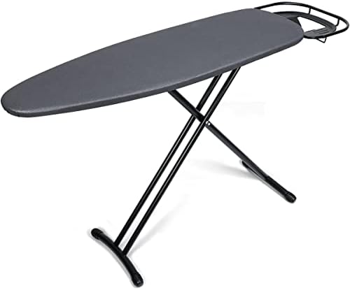 Professional Quality 14x43 Ironing Board with Retractable Rest