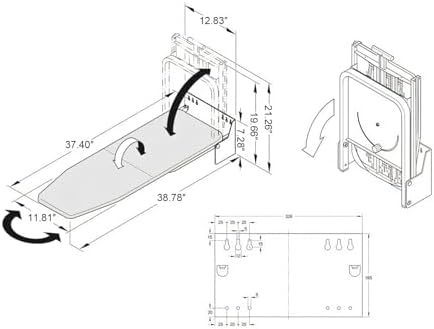 Heavy Duty Ironing Board for Home Dorm Use