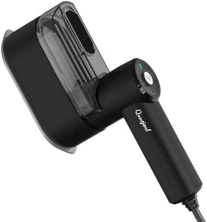 Travel Steamer Iron - 1000W Portable Mini Clothes Steamer Black
