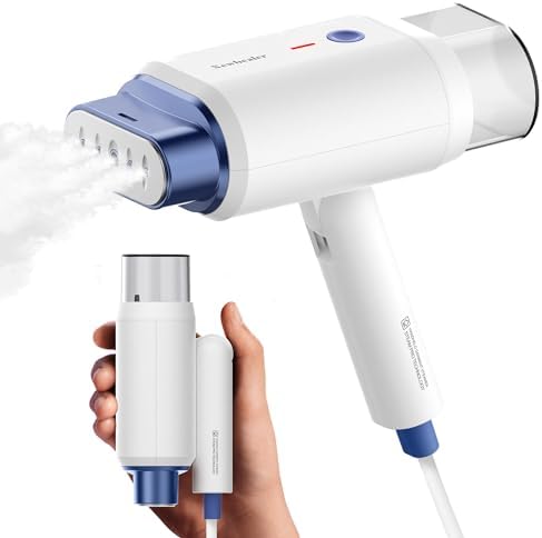 Fast Wrinkle-Free Steamer 1200W Dual Steam Levels Travel-Friendly