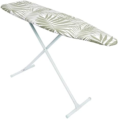Juvale Ironing Board Cover - 15x54-Inches White Palm Print