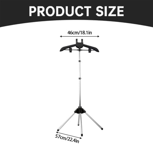 AOIROE Handheld Garment Steamer Rack Compact Durable Clothes Hanger