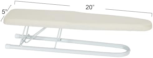 Household Essentials Basic Sleeve Mini Ironing Board - White 45x20