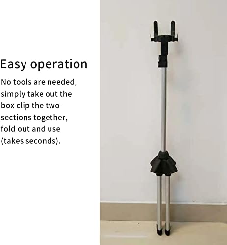 Aluminium alloy foldable garment steamer rack with adjustable height for home use