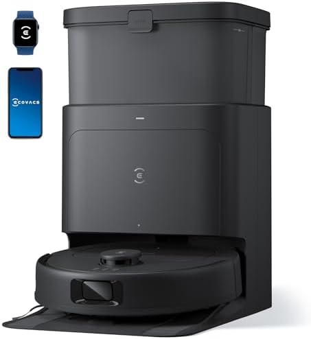 Deep Clean with Power DEEBOT N30 Omni Robot Vacuum and Mop