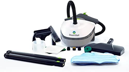 Steamfast SF-370 All-Natural 15-Foot Canister Cleaner with 15 Accessories