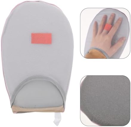 Cabilock Garment Steamer Gloves Mini Heat-Resistant Ironing Board with Finger Loop Protection