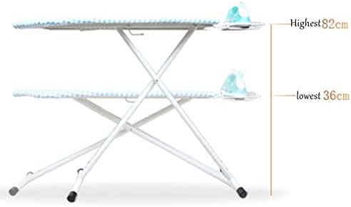 Adjustable Folding Ironing Board with Breathable Steel Mesh 100 Cotton