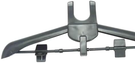 Compact Garment Steamer Hanger for Efficient Ironing Black 465cm