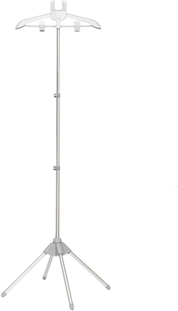 Compact Garment Hanger Laundering Solution Steaming Rack forClothes