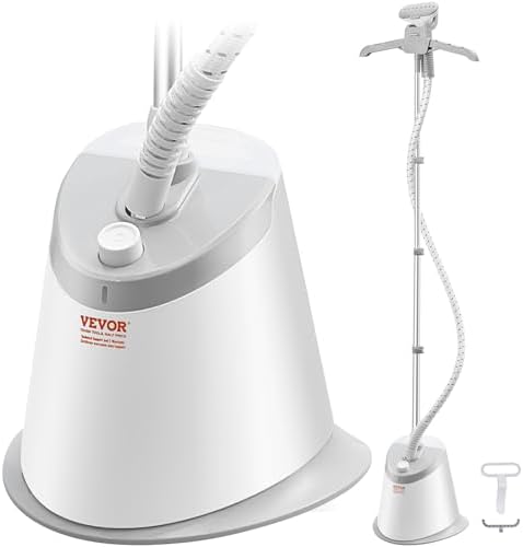 VEVOR Standing Steamer with 4-in-1 Features for Efficient Garment Steaming
