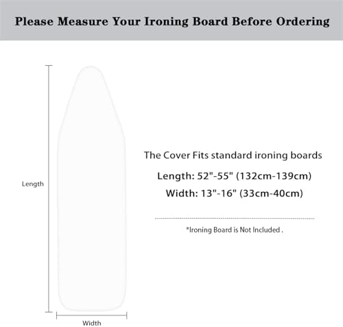 Stylish Durable Replacement Ironing Board Cover