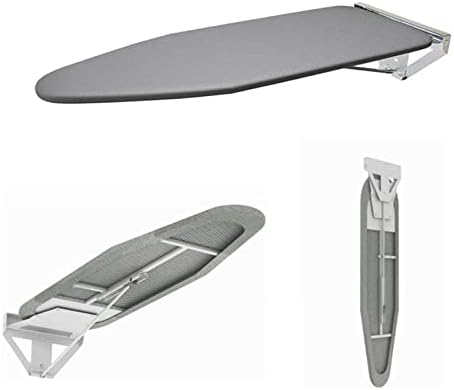 Wall-Mounted Folding Ironing Board Heat Resistant Space-Saving for Small Spaces