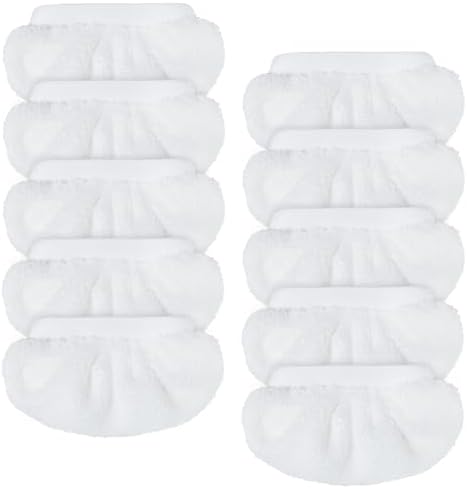 SGizoku10-Piece Steam Mop Pad Set for Handheld Steam Cleaners