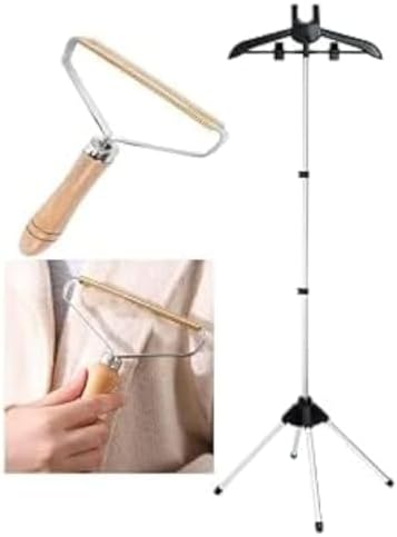 Adjustable Garment Steamer Clothes Hanger for Easy Folding Steaming