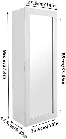 Wall Mounted Ironing Board with Storage Cabinet