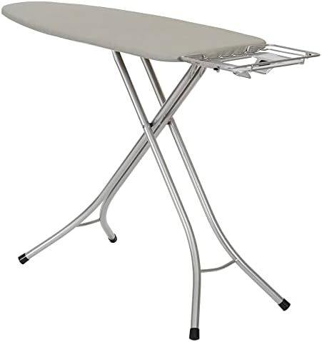 Sturdy 4-Leg Ironing Board with Durable Steel Top