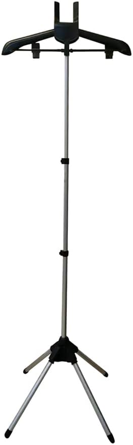 Aluminium alloy foldable garment steamer rack with adjustable height for home use