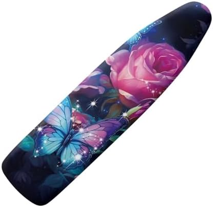 Stylish and Durable Butterfly Rose Ironing Board Cover