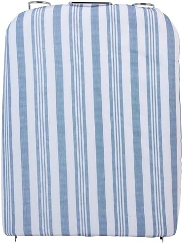 Honey-Can-Do Foldable Tabletop Ironing Board with Rest Blue Stripe