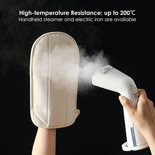 SHIMOYAMA Garment Steamer Glove Heat-Resistant Gloves for Fast Smooth Ironing