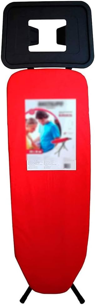 FOLDING IRONING BOARD WITH IRON REST