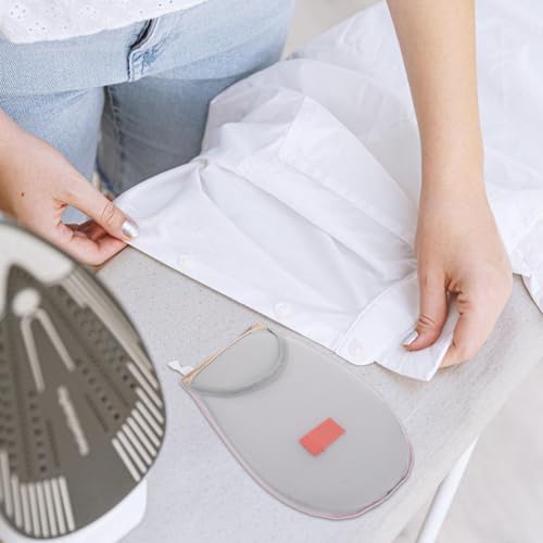 Cabilock Garment Steamer Gloves Mini Heat-Resistant Ironing Board with Finger Loop Protection
