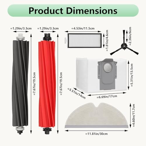 Premium Replacement Parts for Roborock Q5 ProPlus Q8 MaxPlus