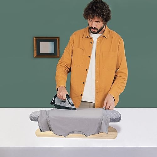JELIMATE Portable Ironing Board with Padded Cushion