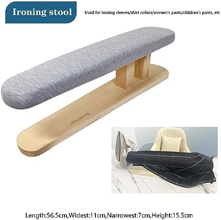 JELIMATE Portable Ironing Board with Padded Cushion