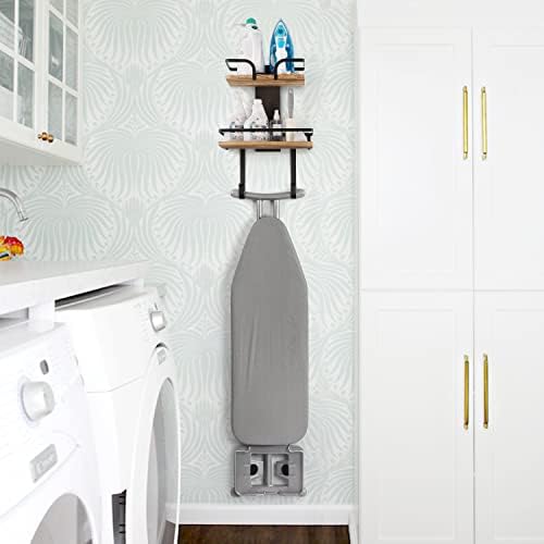 VINAEMO Ironing Board Hanger Wall Mount with 2 Layers