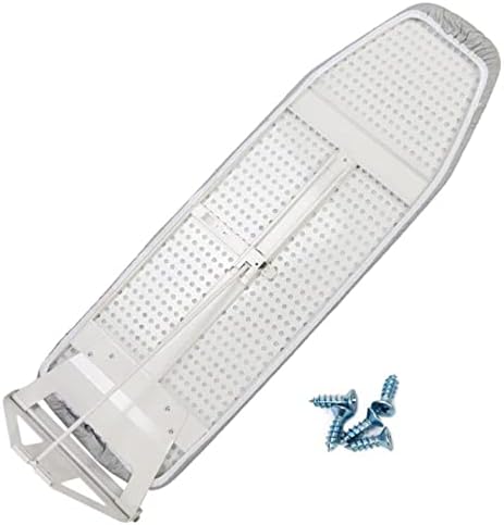 Wall-Mounted Folding Ironing Board Heat Resistant Space-Saving for Small Spaces