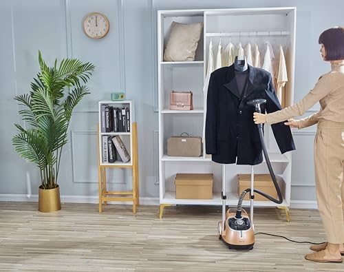 Professional Garment Steamer with Built-in Ironing Board for Daily Use