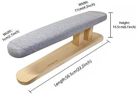 JELIMATE Portable Ironing Board with Padded Cushion