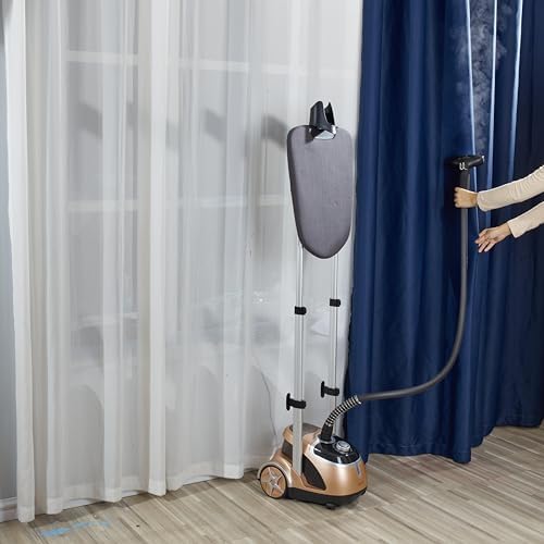 Professional Garment Steamer with Built-in Ironing Board for Daily Use