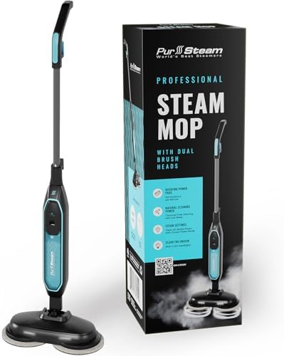 Pursteam Worlds Best Steamers ScrubMaster Steam Mop