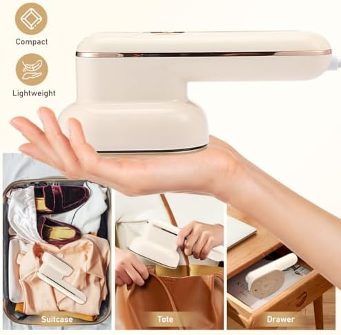 Mini Steam Iron for Clothing Compact Travel Size