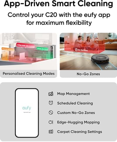 Eufy Robot Vacuum Omni C20 Hands-Free Cleaning