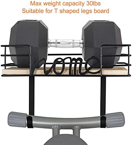 TJMOREE Wall-Mounted Ironing Board Hanger with Large Storage
