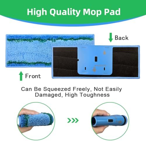 10 Pack M6 Mopping Wet Pads for iRobot Braava Jet M6 Series